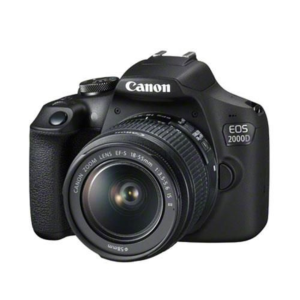 Canon EOS 2000D DSLR Camera with EF-S 18-55 mm f/3.5-5.6 IS III Lens