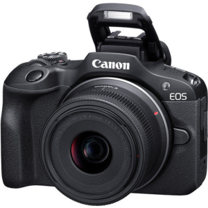 Canon EOS R100 Mirrorless Camera with RF-S18-45mm F4.5-6.3 IS STM Lens Kit