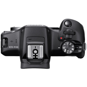 Canon EOS R100 Mirrorless Camera with RF-S18-45mm F4.5-6.3 IS STM Lens Kit
