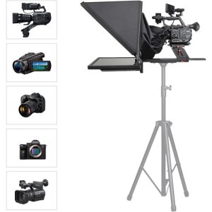 Desview T15 Teleprompter Set with 15″ Self-Reversing Monitor