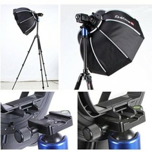 Triopo 120cm / 47″ Deep Octagon Umbrella Speedlite Softbox
