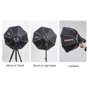Triopo 90cm / 35″ Deep Octagon Umbrella Speedlite Softbox
