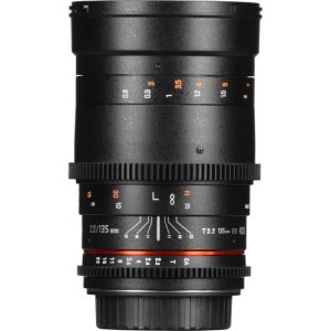 Samyang 135mm T2.2 AS UMC VDSLR II Lens for Nikon F Mount