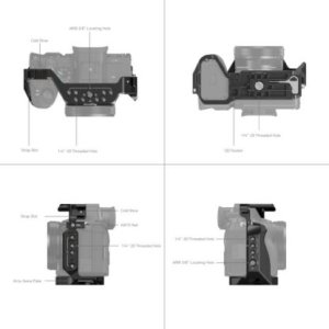 Full Camera Cage for Sony Alpha 7R V, 7 IV, S III, 1, 7R IV 3667B