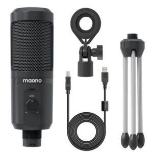 MAONO AU-PM461TR USB Gaming Microphone with Mic Gain