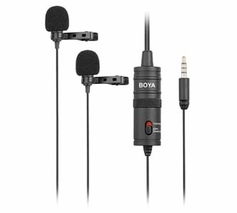 Boya By M1DM Dual Lapel Microphone