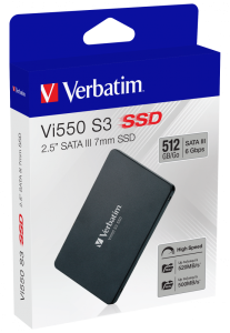 VERBATIM Vi550 S3 2.5" SATA INTERNAL SSD 512GB - VER-49352