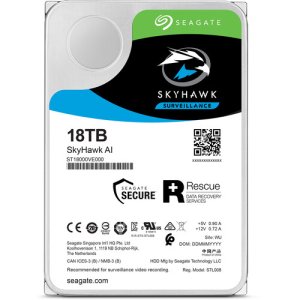 SEAGATE SKYHAWK HARD DRIVE 18TB SURVEILLANCE - ST18000VE002
