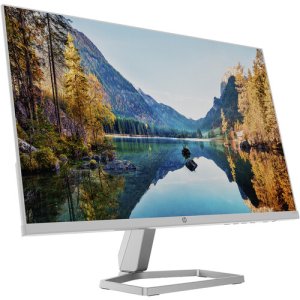 HP M24fw 23.8" FHD Monitor, White Color, Connectivity : VGA, HDMI 1.4 - 2D9K1AA