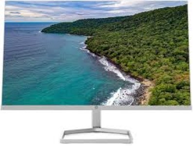 HP M24fw 23.8" FHD Monitor, White Color, Connectivity : VGA, HDMI 1.4 - 2D9K1AA