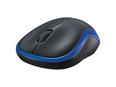 Logitech M185 Wireless Mouse - Blue  - 910-002236