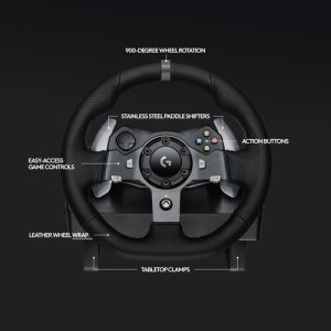 Logitech G G920 Driving Force Racing Wheel (Xbox One & PC)