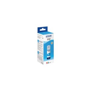 Epson 112 EcoTank Pigment Cyan ink bottle (C13T06C24A)
