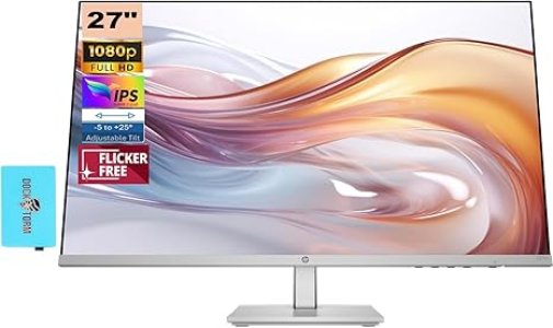 HP 527sh Series 5 27" FHD Monitor, VGA, 2 HDMI,-94C50AA