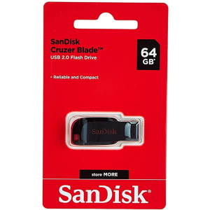 SanDisk Cruzer Blade 64GB – SDCZ50-064G-B35