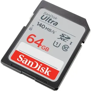SanDisk Ultra SDXC 64GB UHS-I card- SDSDUNB-064G-GN6IN