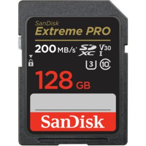 SanDisk Extreme PRO 128GB SDXC UHS-I Card- SDSDXXD-128G-GN4IN