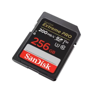 SanDisk Extreme PRO 256GB SDXC UHS-I Card 200MB/s - SDSDXXD