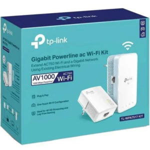 TP-Link AC1200 AV1000 Powerline ac Wi-Fi Kit–TL-WPA7517KIT