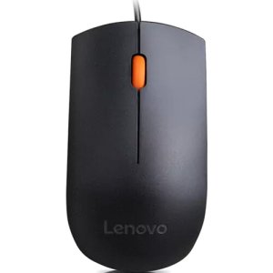 Lenovo 300 Wired USB Mouse, Black - GX30M39704