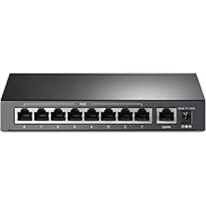 TP-Link 9-Port 10/100Mbps Switch with 8-Port PoE+ -TL-SF1009P