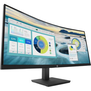 HP P34hc G4 WQHD Curved Monitor USB-C HDMI DisplayPort 21Y56AS
