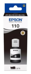 Epson 110 Black Ink Cartridge for EcoTank  120ml C13T03P14A