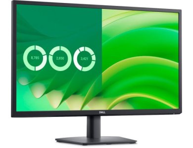 Dell E2725H 27" FHD Monitor Black VGA DisplayPort Connectivity