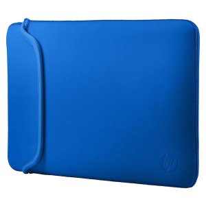 HP 15.6" Black/Blue Neoprene Laptop Sleeve | Durable Protection