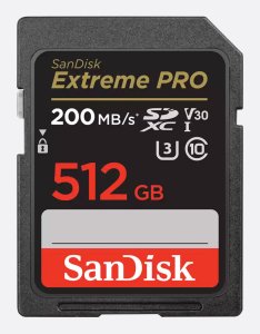 SanDisk Extreme PRO SDHC™ And SDXC™ UHS-I Card- SDSDXXD-512G-GN4IN