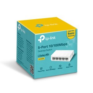 TP-Link 5-Port 10/100Mbps Desktop Switch-TL-LS1005