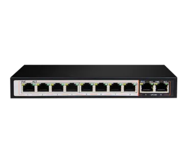 D-Link DGS-F1010P-E 10-Port Gigabit PoE Switch | 120W