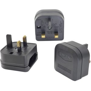 MULTI BLACK FUSED UK ADAPTOR- MBF