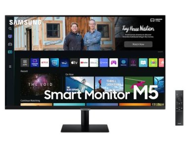 Samsung M5 27'' FHD Flat Monitor- LS27BM500EMXUE