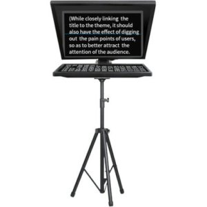 Desview T22 Teleprompter Set with 21.5″ Self-Reversing Monitor