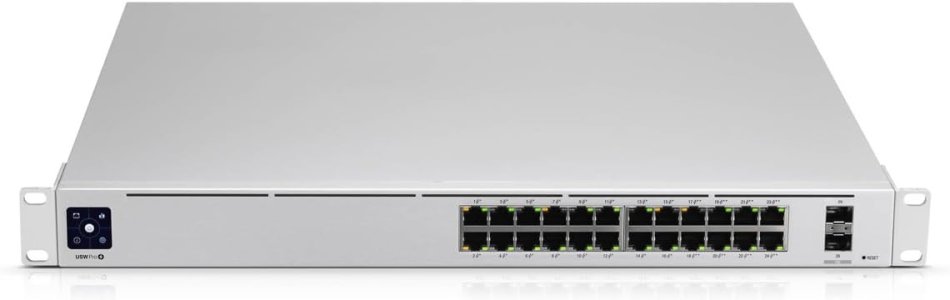 Unifi USW-PRO-24-POE 24-Port 400W PoE+ Managed Switch