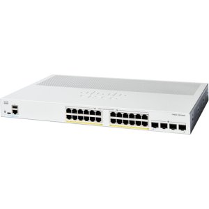 Cisco Catalyst 1300‑24P‑4G PoE Managed Switch