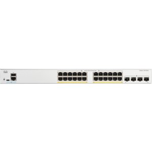 Cisco Catalyst 1300‑24P‑4G PoE Managed Switch