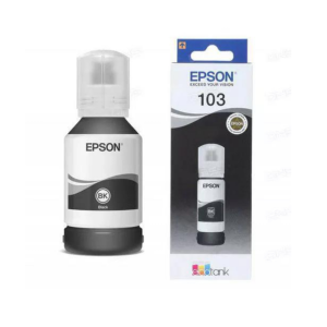 Epson 103 Black Ink 65ml for L3110/L3150 Series – C13T00S14A