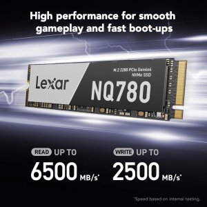 LEXAR LNQ780 INTERNAL SSD M.2 PCIe Gen 4*4 NVMe 2280 1TB
