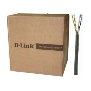 D-Link Cat6 UTP 305m 24AWG Cable, Gray – NCB-C6UGRYR-305
