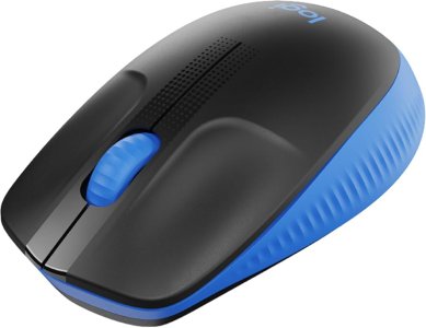 Logitech M191 Full-size wireless mouse - Blue -910-005909