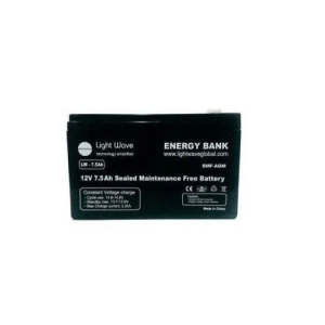 Lightwave 12V/7.5AH Ups battery-High Performance SMF battery LW 7AH