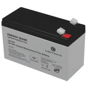 Lightwave 12V/9AH Ups battery-High Performance SMF battery LW 9AH
