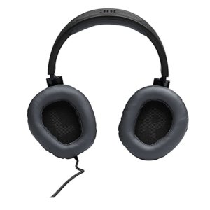 JBL Quantum 100 M2 Over ear Wired Gaming Headset Black-JBLQTUM100M2BLK