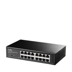 CUDY 16-PORT Gigabit Ethernet (10/100/1000)metal switch CUDY GS1016