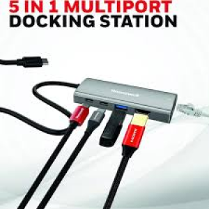 Light Wave USB‑C Multi‑Functional 5‑in‑1 Docking Station