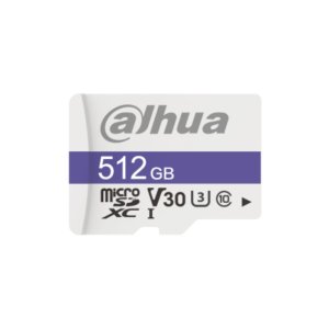 Dahua 512 GB Class C10 U3 V30 MicroSD Card DHI-TF-C100/512Gb