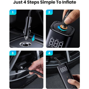 UGREEN ET501 Car Pump 150 PSI -40121