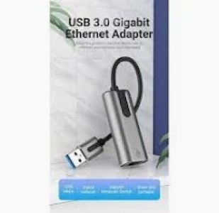 Vention USB 3.0 TO GIGABIT ETHERNET ADAPTER Gray 0.15M    Aluminum Alloy Type